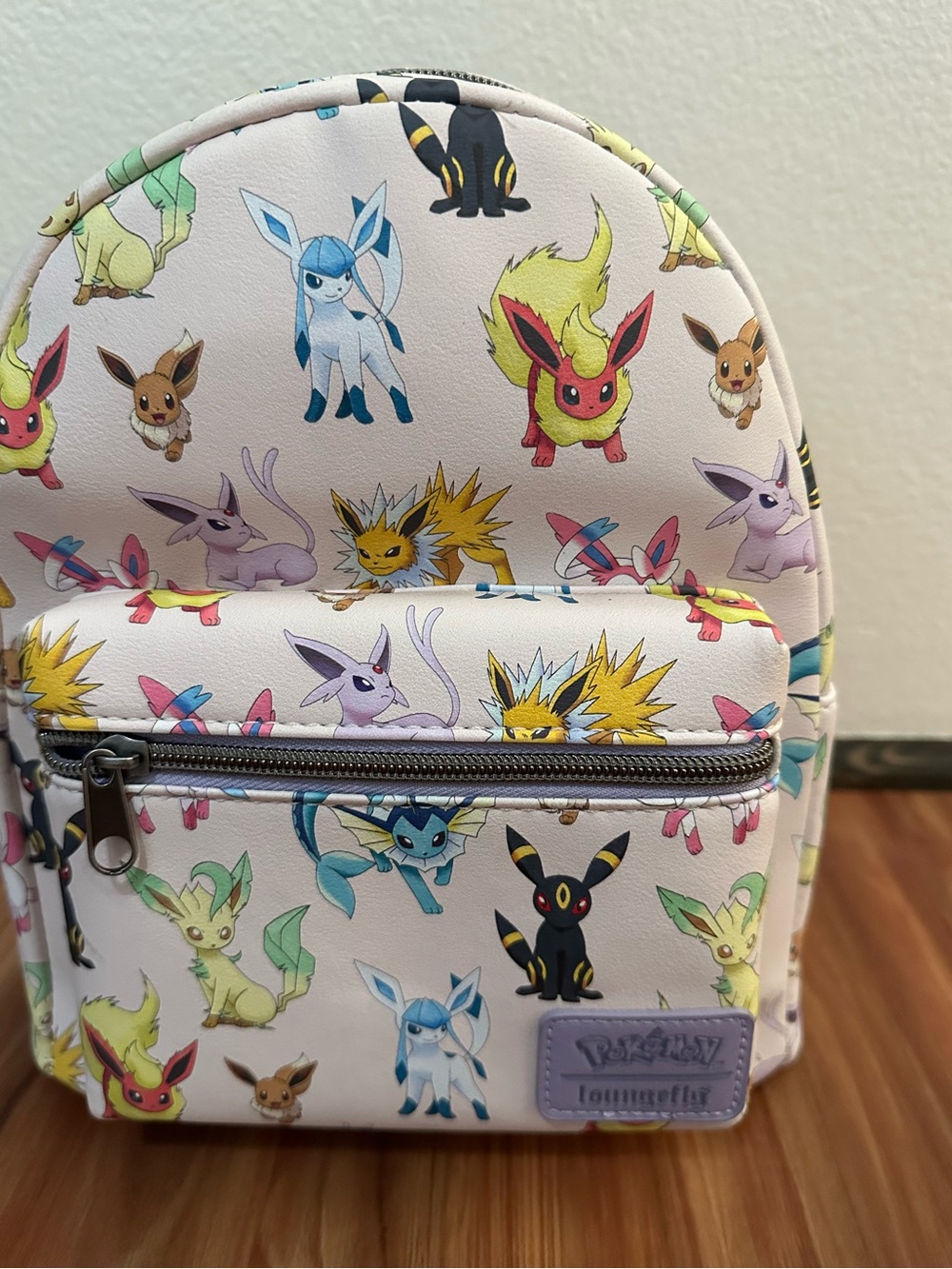 NWT Loungefly Pokemon Eevee Evolutions Mini Backpack - Picture 2 of 4